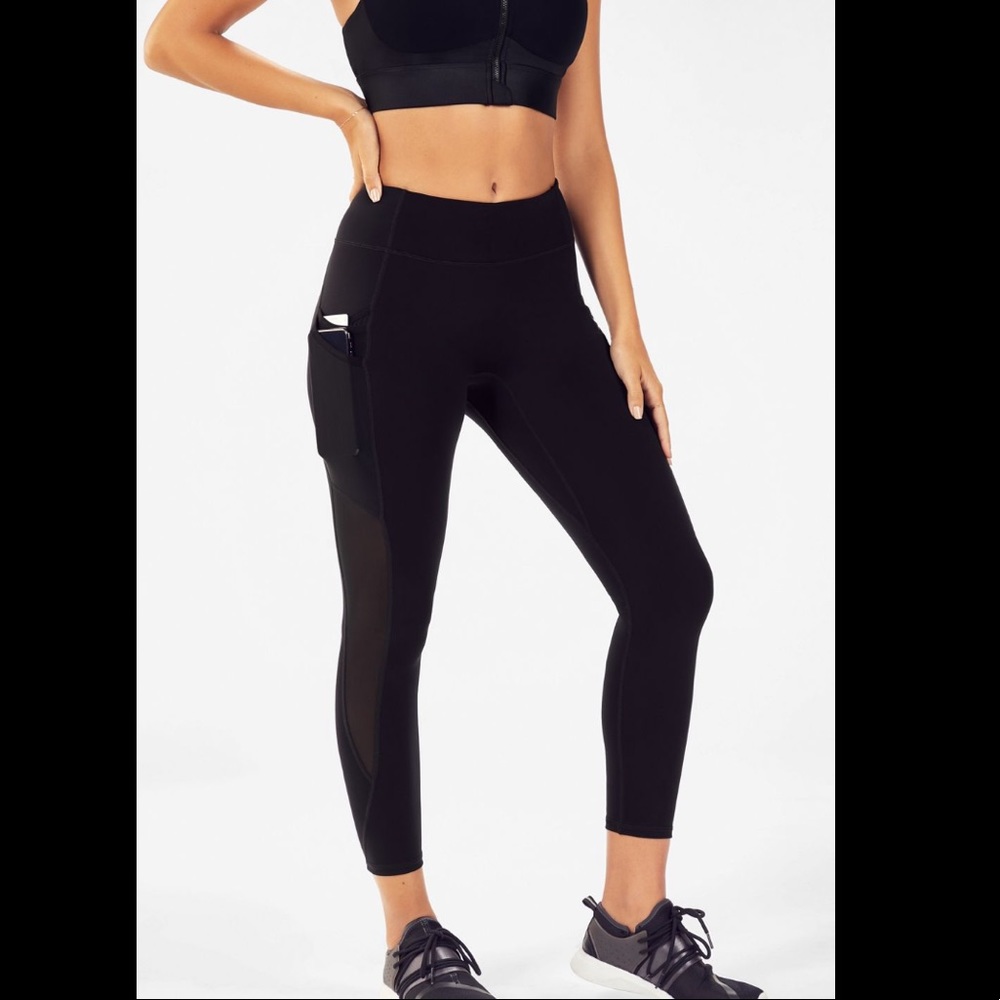 FABLETICS trinity mid-rise pocket 7/8 leggings